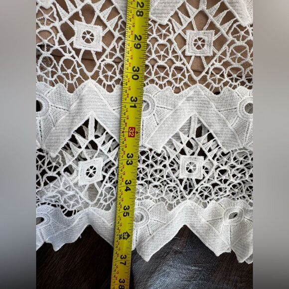 Lulu's White Lace Mini Dress - Picture 14 of 16